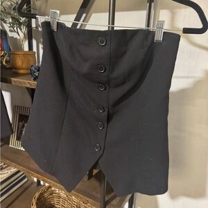 Abercrombie & Fitch Classic Navy strapless top